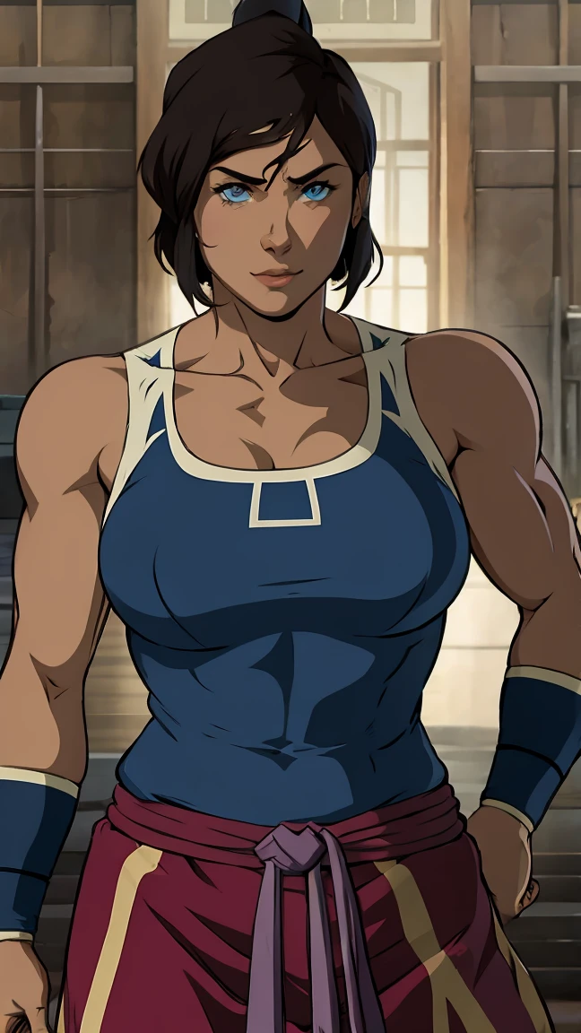 Muscle woman korra 