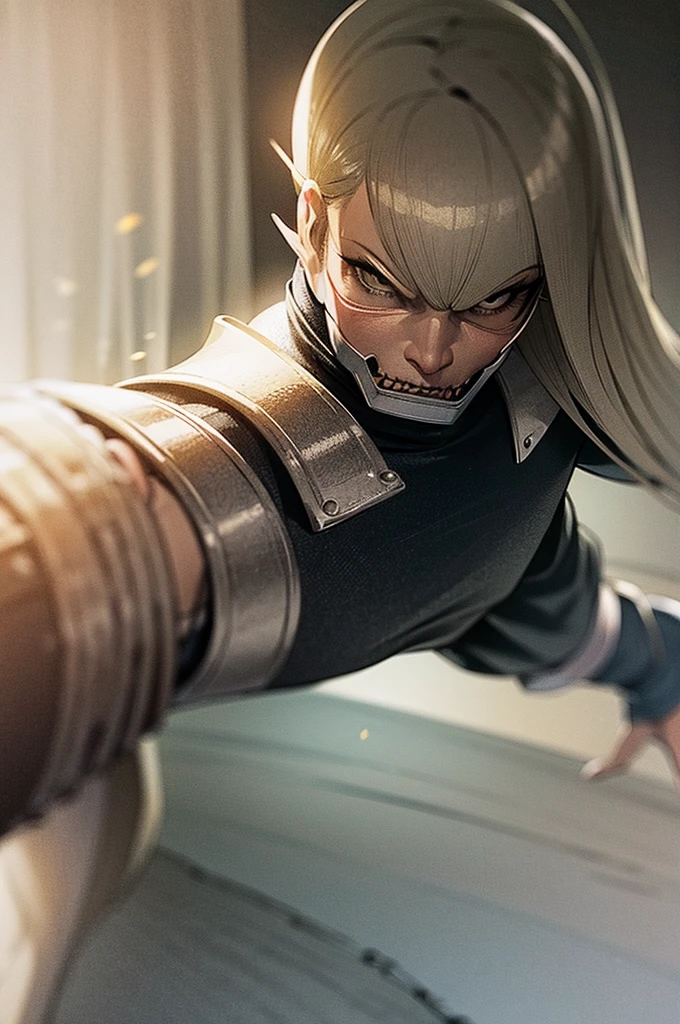 1 angry knight, extremely detailed face, intricate armor, dynamic pose, photo-realistic, stunning lighting, cinematic composition, masterpiece, 4k, highly detailed