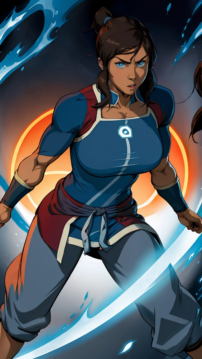 Muscle woman korra last air bender