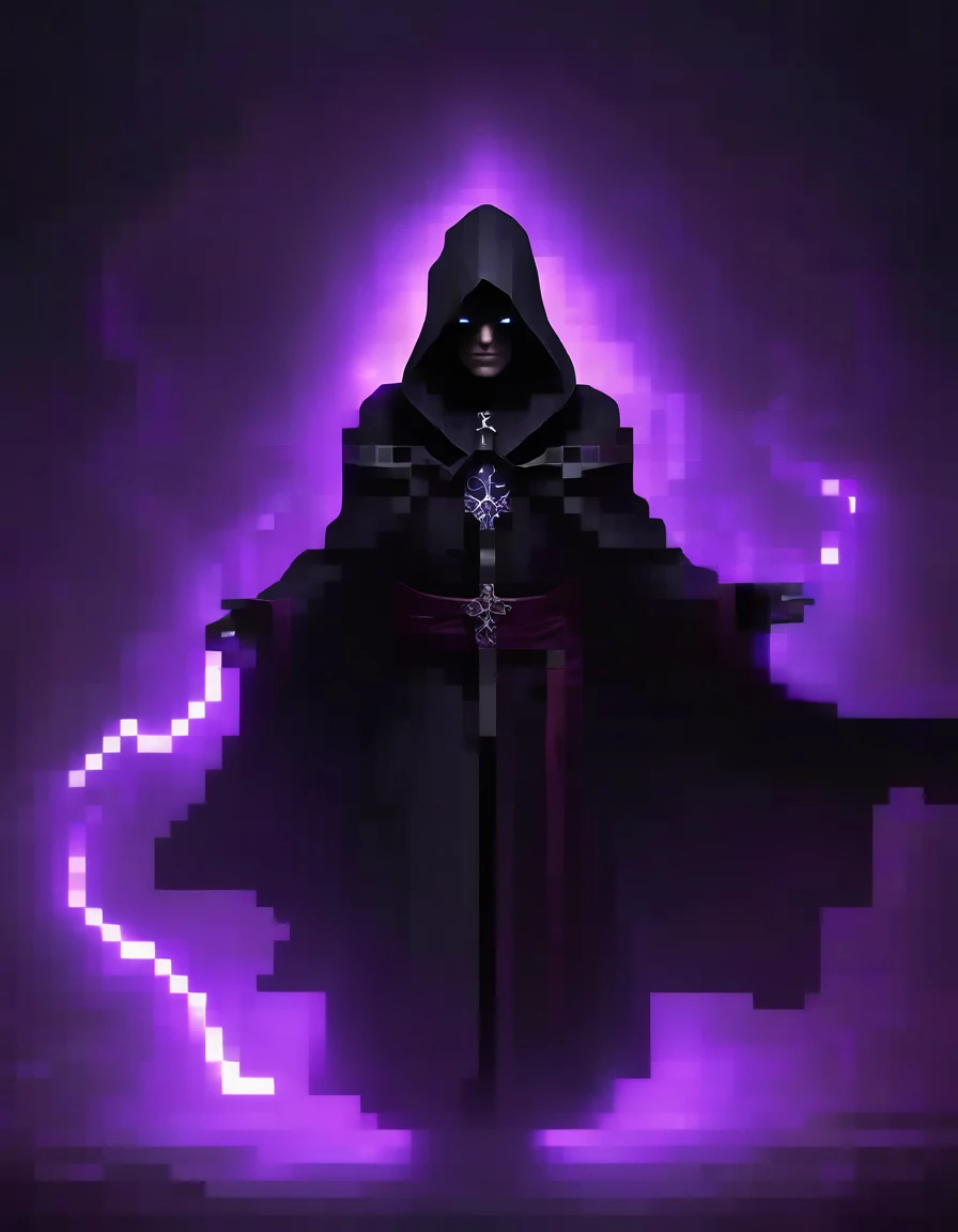 a dark mage in a shadowy environment, mysterious magic energy swirling around, dramatic lighting, sinister expression, long dark robes, glowing eyes, powerful magic user, (best quality,8k,highres,masterpiece:1.2),ultra-detailed,(realistic,photorealistic,photo-realistic:1.37),dark fantasy,dramatic lighting,cinematic,chiaroscuro,moody atmosphere
