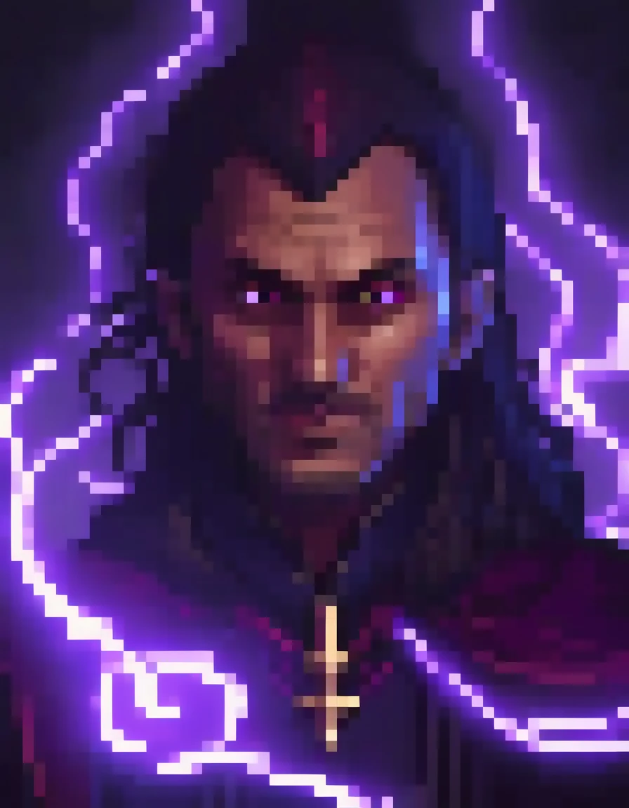 a dark mage portrait, headshot, a shadowy environment, mysterious magic energy swirling around, dramatic lighting, sinister expression, long dark robes, glowing eyes, powerful magic user, (best quality,8k,highres,masterpiece:1.2),ultra-detailed,(realistic,photorealistic,photo-realistic:1.37),dark fantasy,dramatic lighting,cinematic,chiaroscuro,moody atmosphere