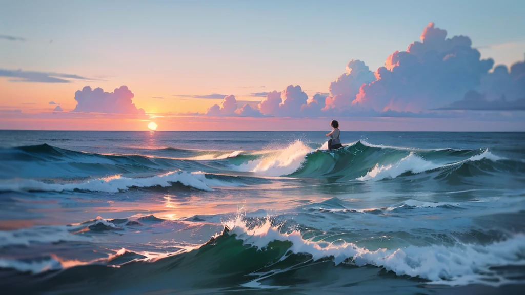 photo of the In the middle of the sea, the The sea in the background, the The sea in the background, in the In the middle of the sea!!!!!, In the middle of the sea, Green Sea, The sea in the background, photos of the ocean, Sea view, Distant Sea, The sea in the background 人はいない