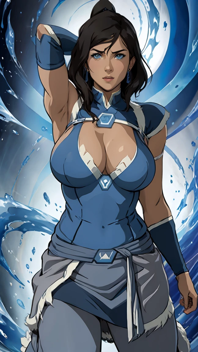 Sexy woman korra avatar big tits queen