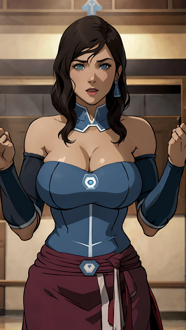 Sexy woman korra avatar big tits queen dinner