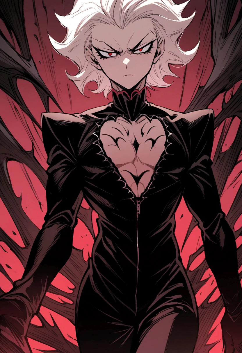 Akira Fudo, Devilman Crybaby, Male, with black clothes