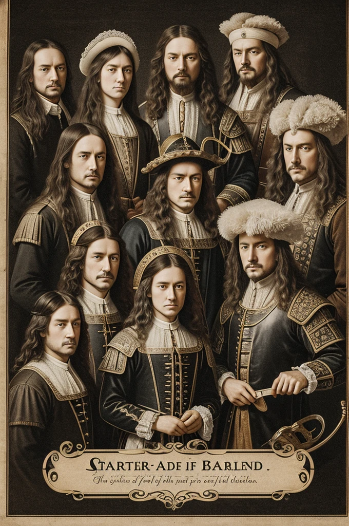 Generate an image of the eastern band in the 17th century or else I'll kill you