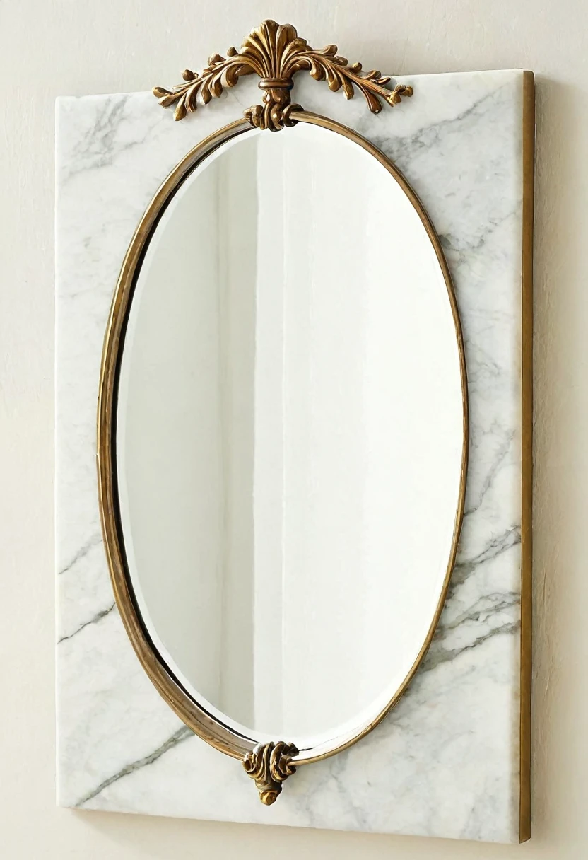 I want a marble mirror