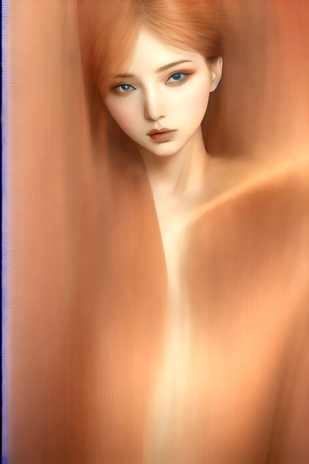 optical illusion background, Beautiful woman,