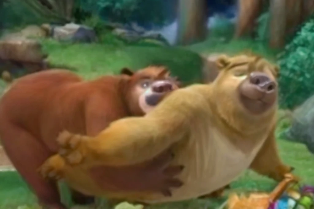 two bears