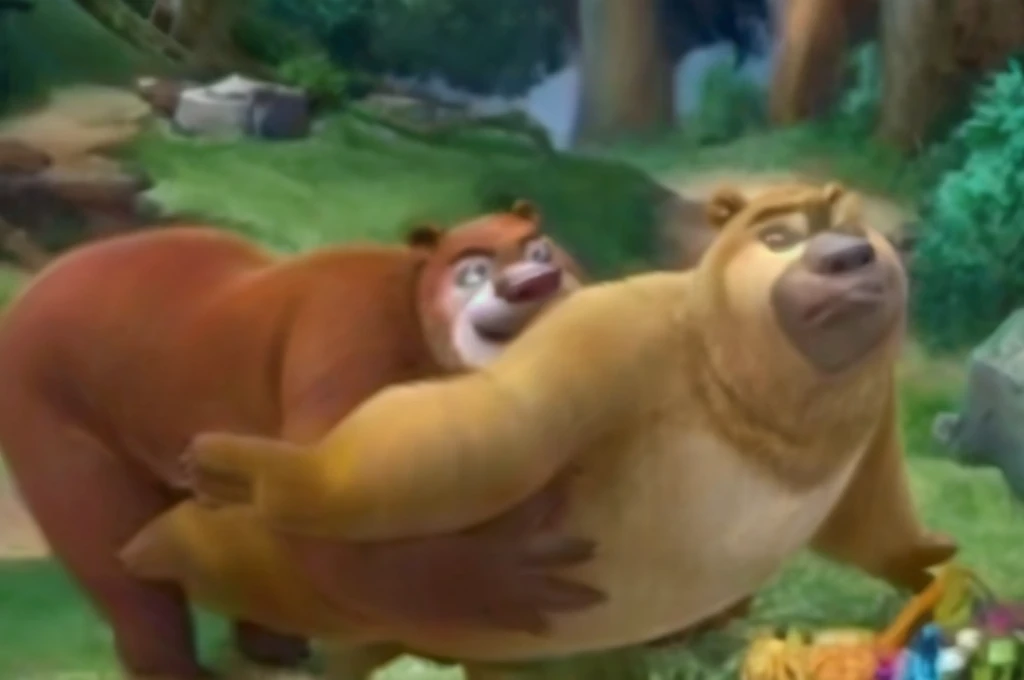 two bears