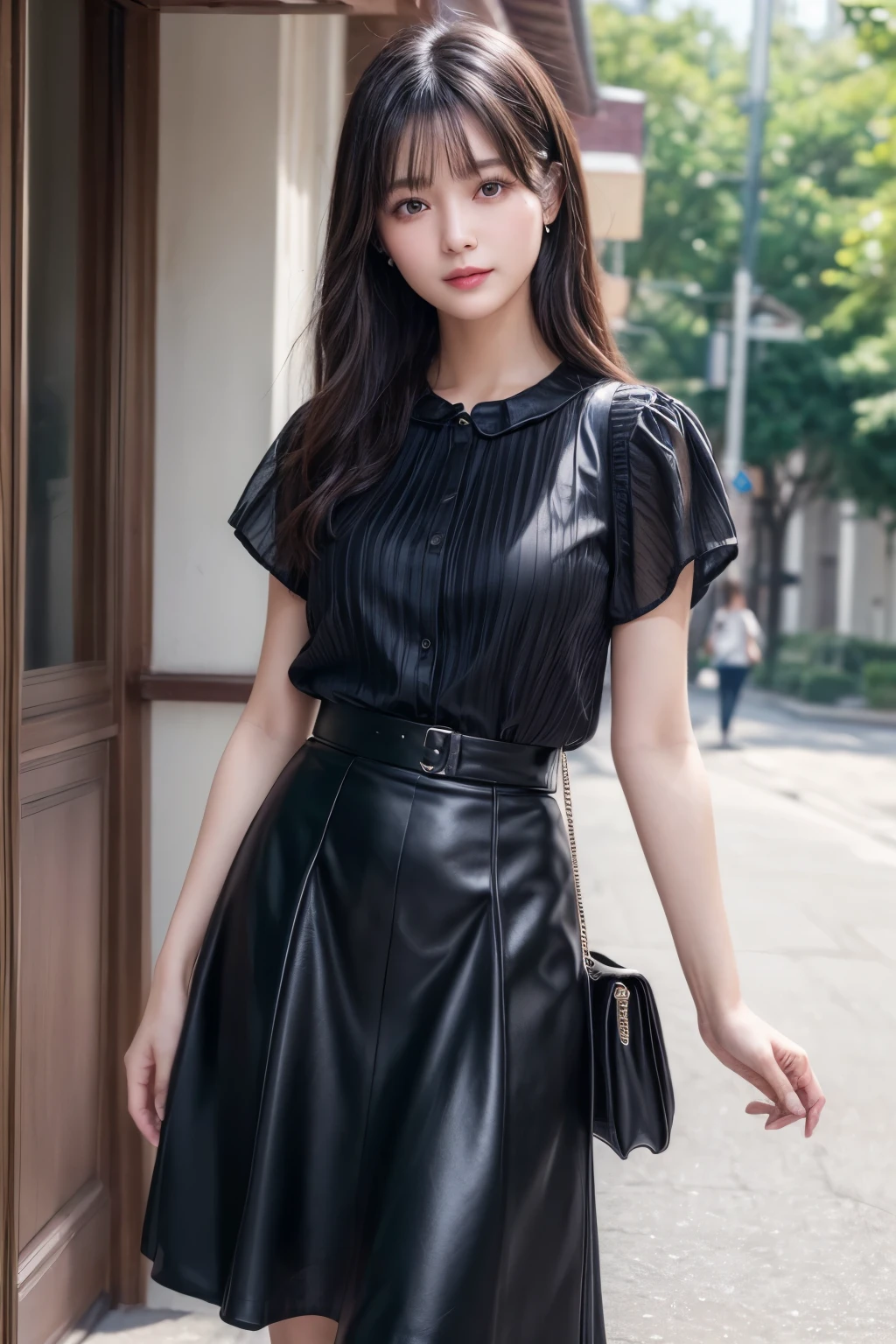 a woman in a red blouse and 黒いスカート posing for a pictureのエマ・ワトソン, Emma Watson in office clothes, Emma Watson in a pencil skirt, Emma Watson in business attire, very Emma Watson in a sexy outfit, Emma Watson in business attire, Emma Watson in elegant clothes, Emma Watson wearing a blouse, Emma Watson in a black skirt, Emma Watson in a sexy outfit, Emma Watson, businesswoman, Emma Watson in tight clothes, Emma Watson in a leather top, Emma Watson in puff sleeves, Interesting outfits, The enchanting and captivating Emma Watson, At work, Emma Watson in a tight simple outfit、Sexy Emma Watson、Emma Watson with a beautiful smile、Emma Watson smiling