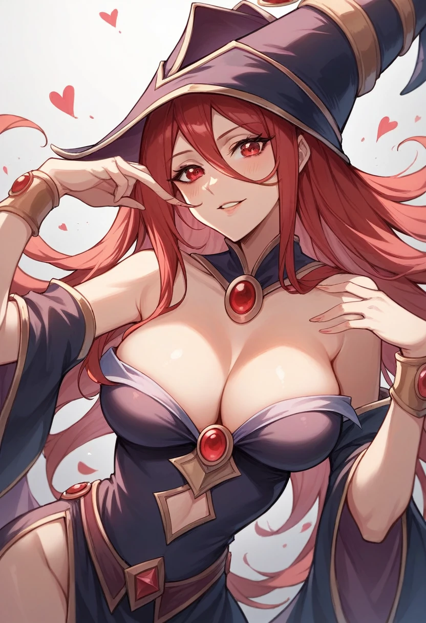 a woman with long red hair is posing for a picture, beautiful female sorceress, dark fantasy female magician, beautiful sorceress, a beautiful sorceress, pretty sorceress, crimson red hair and red eyes, beautiful sorceress female, beautiful succubus, sorceress woman, dark sorceress, beautiful female witch, very sexy devil outfit