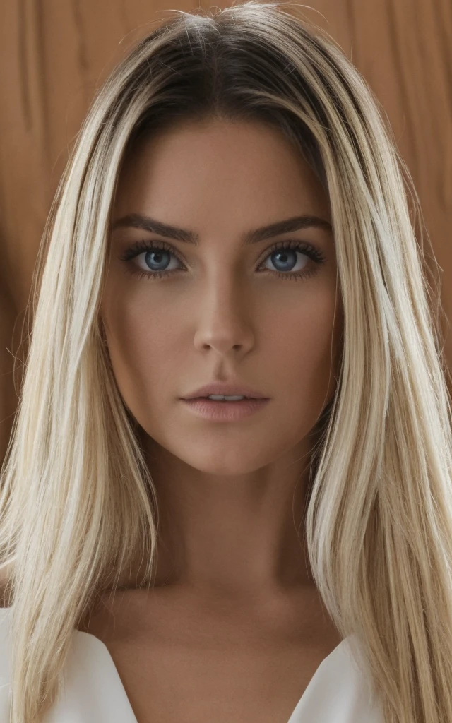 Jenifer inculpée. Un avec longtemps, cheveux flottants, Ses cheveux sont extrêmement détaillés avec des boucles complexes et des mèches brillantes. Ses yeux sont d'un bleu vif qui nous plonge dans son regard. La fille a une peau parfaite, avec un teint impeccable et un éclat radieux. Les couleurs de la scène sont vives et vibrantes, créer une atmosphère animée. L'éclairage est dramatique, avec les rayons du soleil filtrant à travers les feuilles et projetant de belles ombres sur la fille'le visage. L'image globale est de la plus haute qualité, avec une mise au point nette et des détails complexes. Il'est réaliste et engageant, donner au spectateur le sentiment d'être dans la scène.