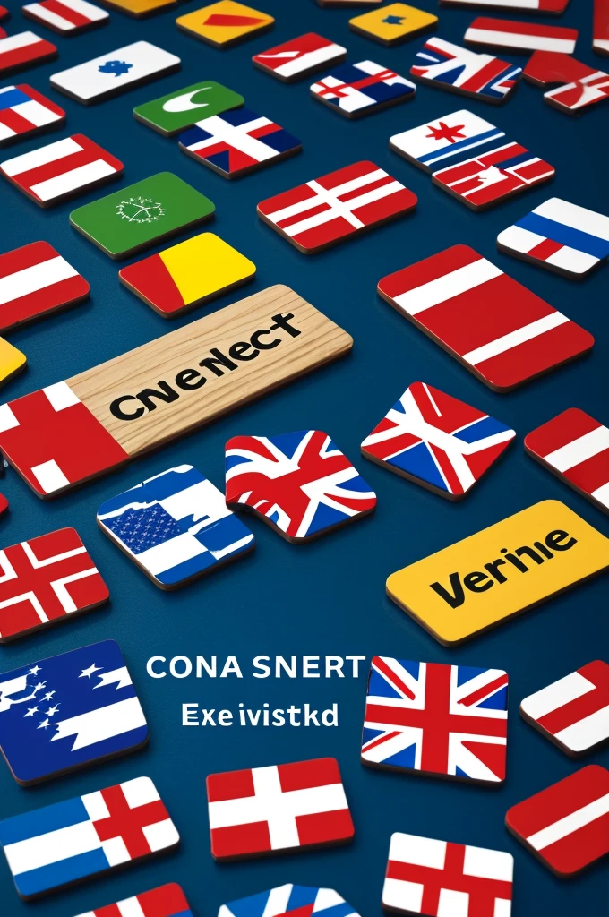 Create an image to celebrate English week with the theme connect with English connect with the world
