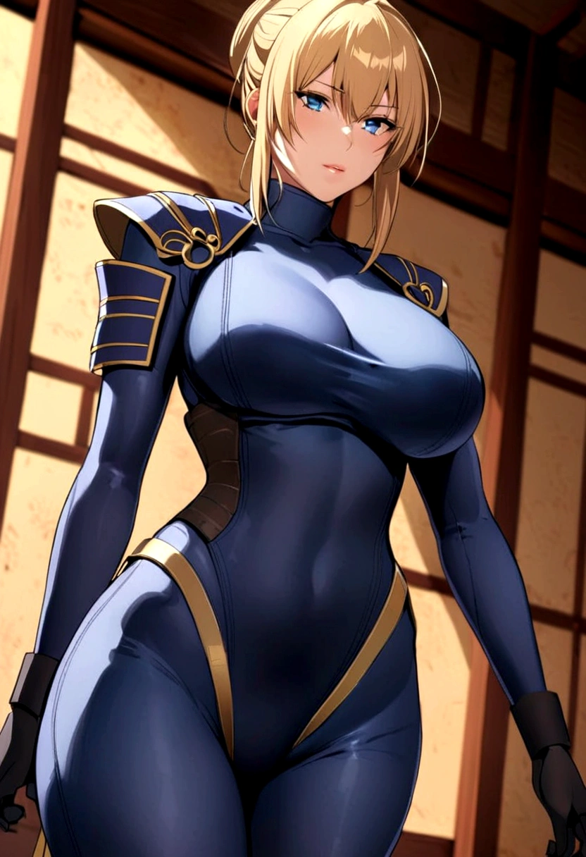 Saber big breasts Bodysuit ninja  