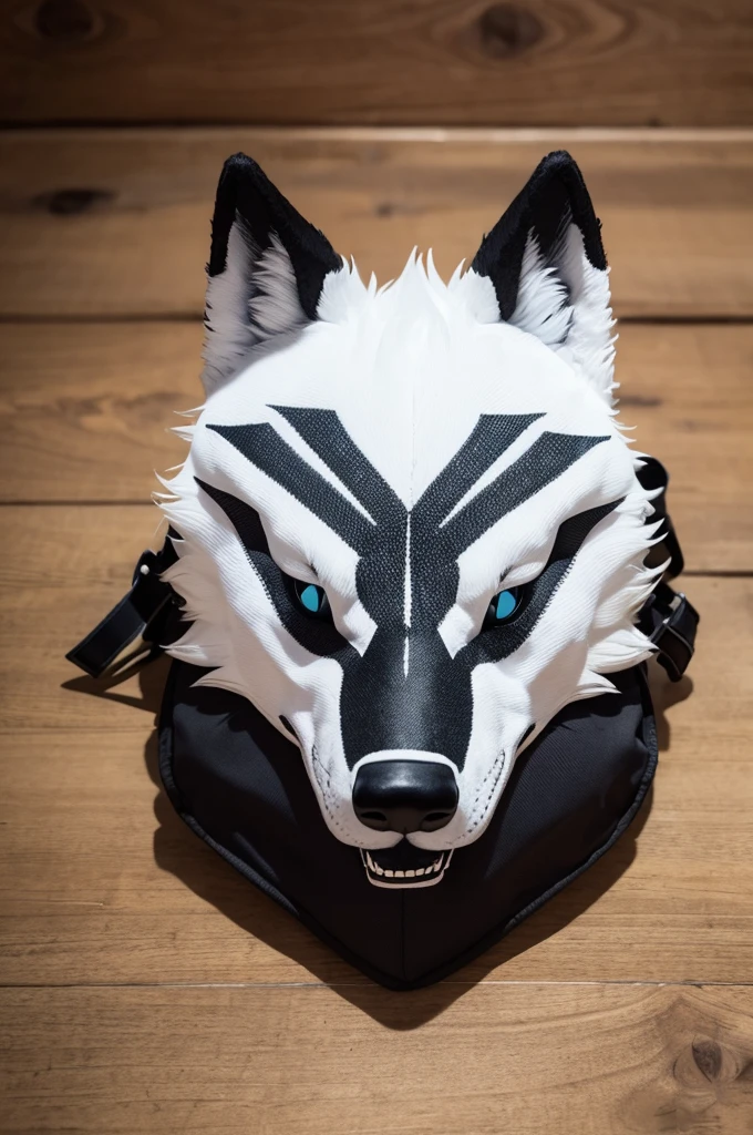 Logo patch wolf head special forces 