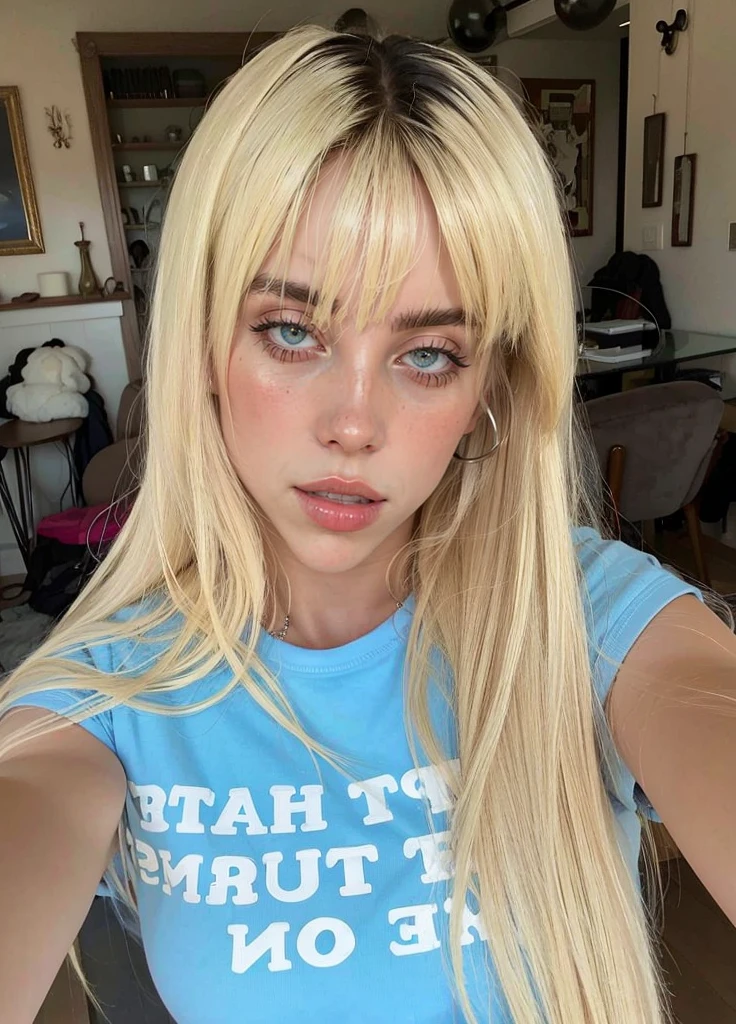 Arafed woman with blonde hair., Portrait of Vanessa Rhd, 2 4 year old female model, 18 years, Violet Myers, Angelina Stroganova, bella poarch, anastasia ovchinnikova, Instagram Template, Kailee Mandel, taken in the early 2020s
