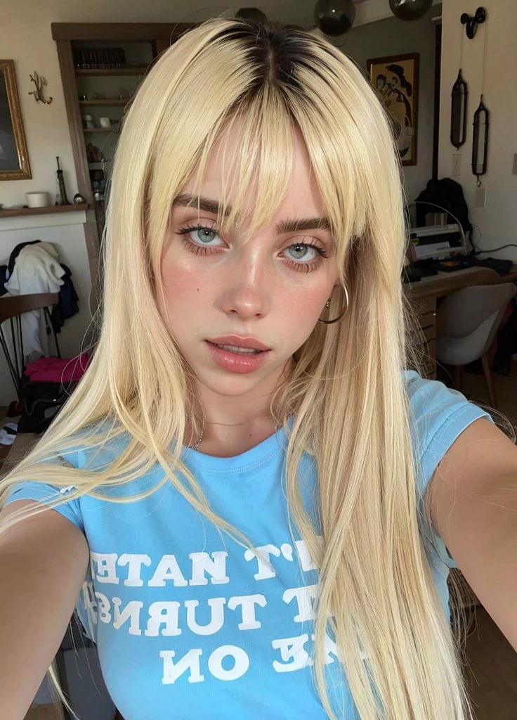 Arafed woman with blonde hair., Portrait of Vanessa Rhd, 2 4 year old female model, 18 years, Violet Myers, Angelina Stroganova, bella poarch, anastasia ovchinnikova, Instagram Template, Kailee Mandel, taken in the early 2020s