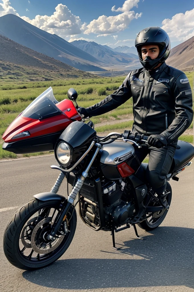 An image to upload to Facebook promoting a motorcycle service sent in Tlapacoyan and calling the number 2251221085