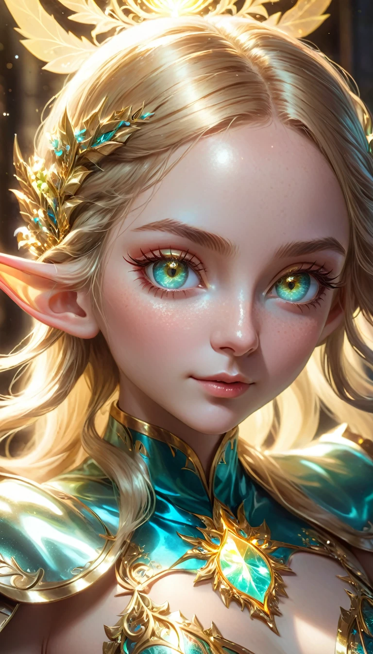 Paladin,Scarlet, light olive, & light teal, fantasy, fantastic, fantasy, adventure, hope, magic, elf, Beautiful and aesthetic: 1.2)), (Golden ratio: 1.2), (full bodyesbian: 1.2), (Ultra detail: 1.3), (Fractal art: 1.3), (Glitter Pupil)), (Colorful: 1.5), (Hyper-detailing), (exquisite details)), (complex details), ((Cinematic light, Top Quality Backlight)), High contrast, ((BEST lighting, Very delicate and beautiful)), ((Cinematic light)), (ray-traced reflection, Shine) (Glowing aura)), Shock sensation, (Real: 0.5), Original 2 High Saturation,