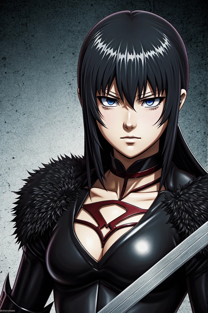 Make Fate Graphite from an anime called "berserk of gluttony" like an 2D