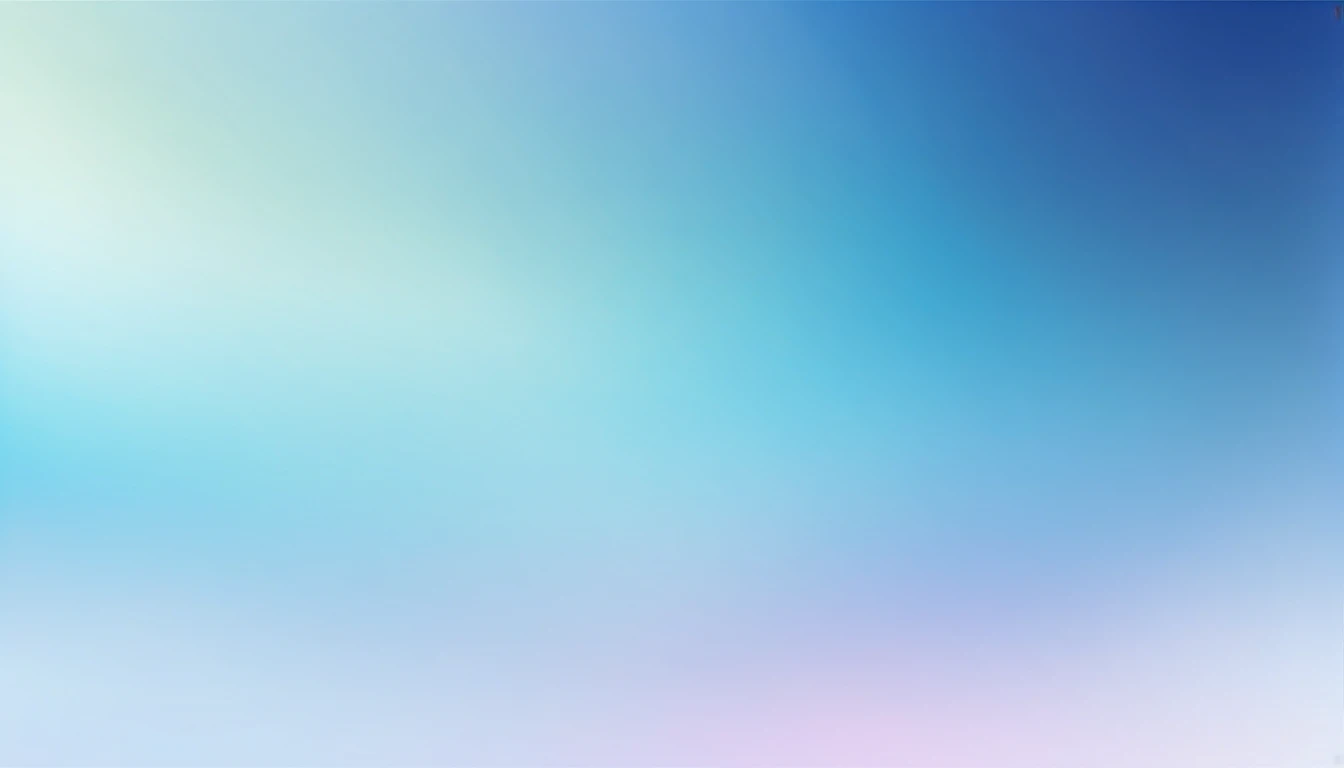 Design an ethereal abstract background with a gradient that transitions from sky blue to misty azure, evoking a dreamy atmosphere.
