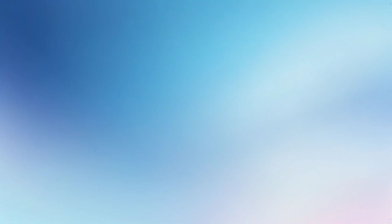 Design an ethereal abstract background with a gradient that transitions from sky blue to misty azure, evoking a dreamy atmosphere.
