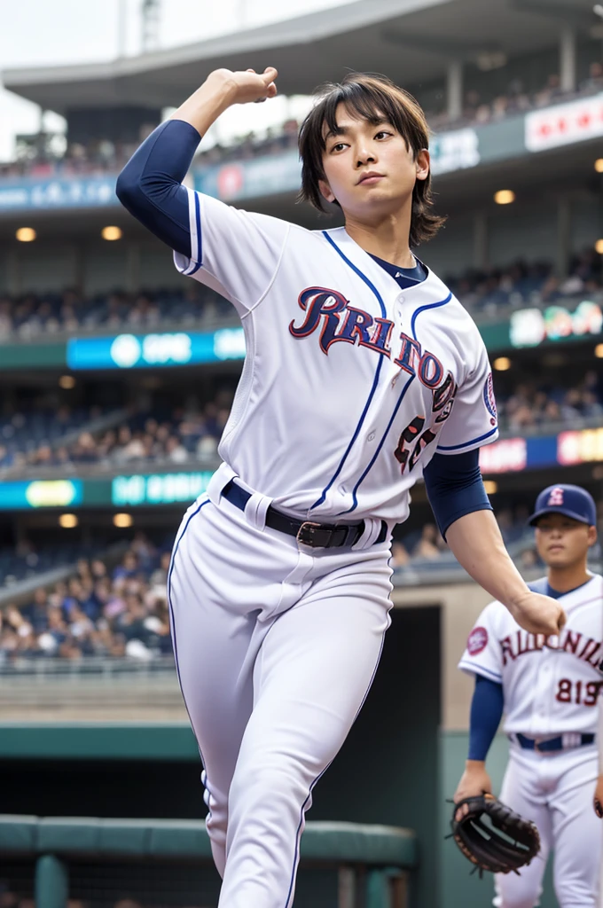丸い深緑の野球⚾️