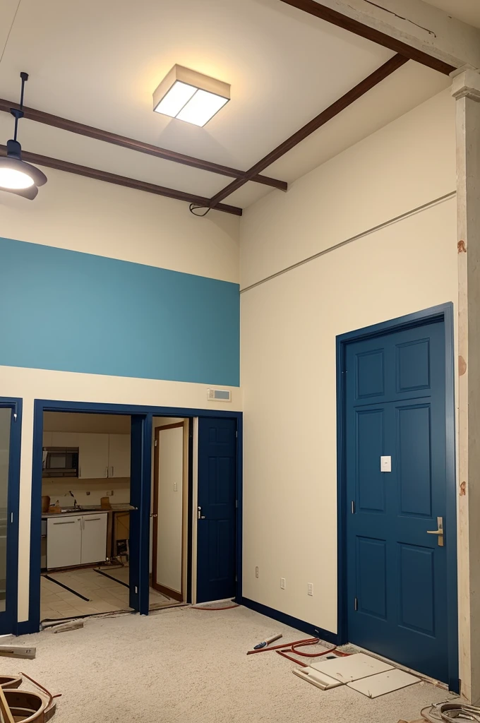 I need a logo design for a company named DrAdapt, specializing in adaptation and renovation. The company provides services in house painting, house insulation, ceramics, and electricity.