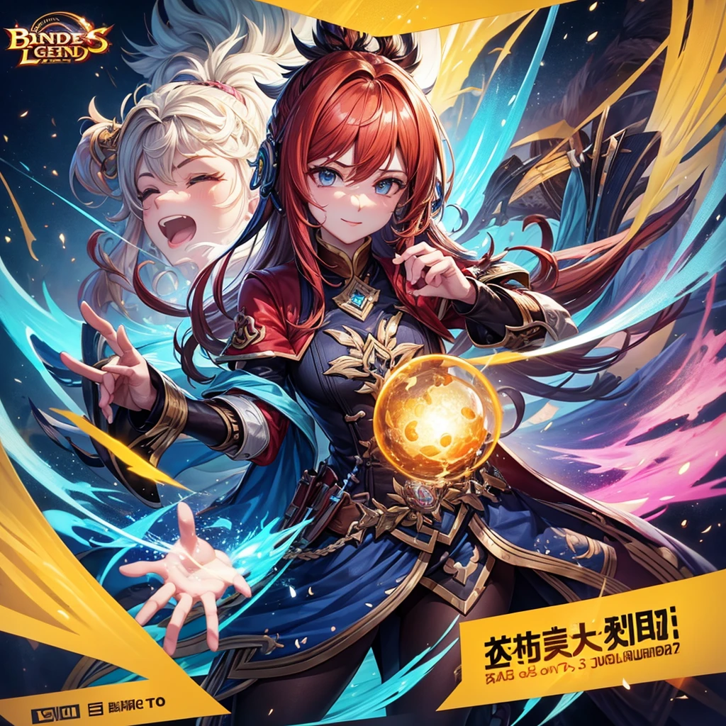 Crie uma imagem da zhuxin do jogo mobile legends bang Bang 
