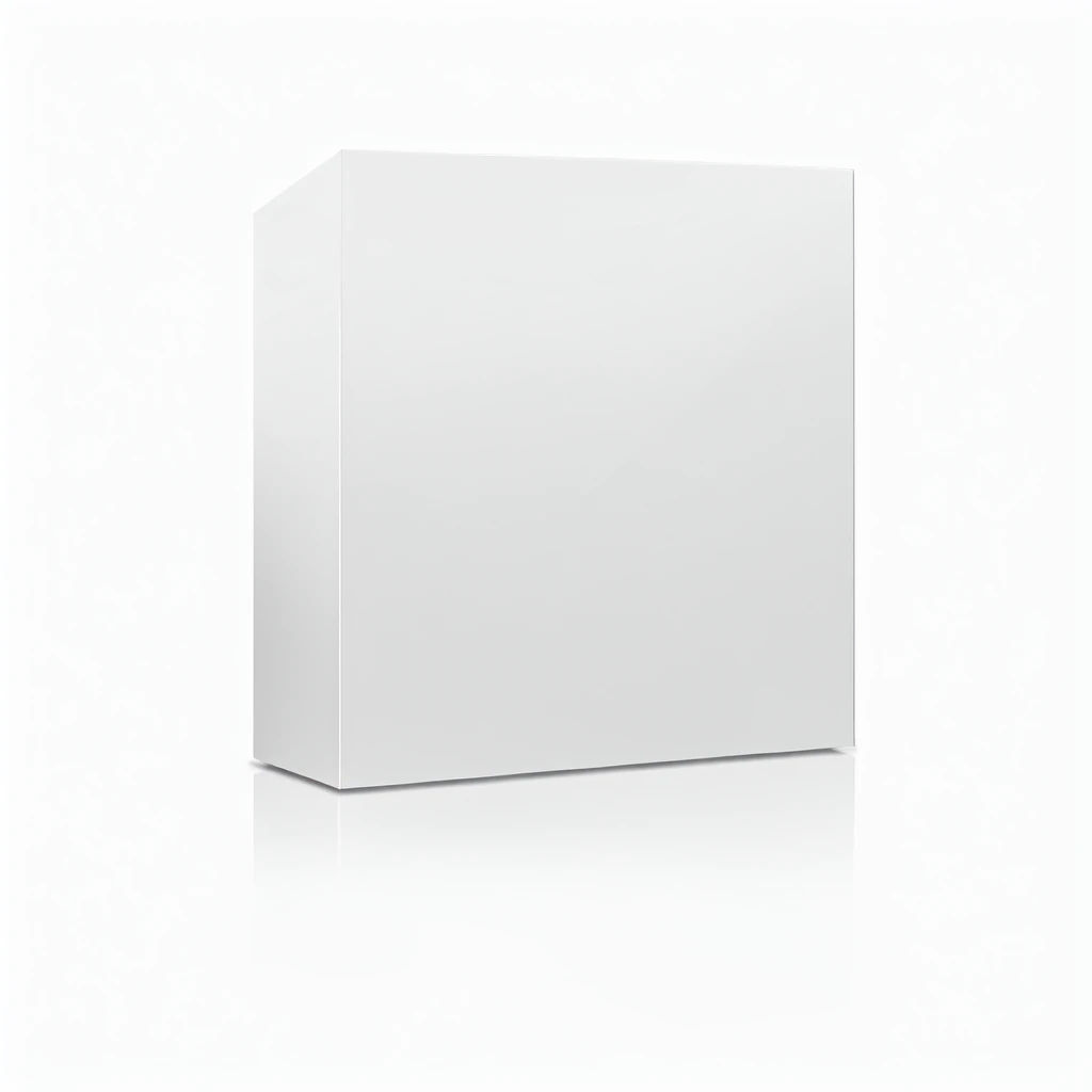 a white box with a blank lid on a white surface, white box, rectangular, solid white background, clean white background, cereal box, clean white paper background, eye - medium level shot, basic white background, matte white background, white panels, white paper, sleek white, white paper background, white color, shiny white, fundo branco puro, all white rendering