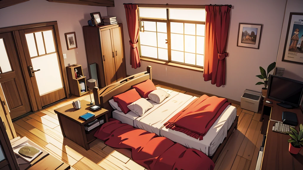 bedroom, visão frontal