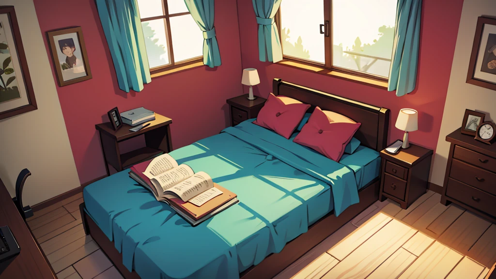 bedroom, visão frontal