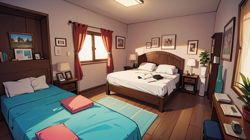 bedroom, visão frontal