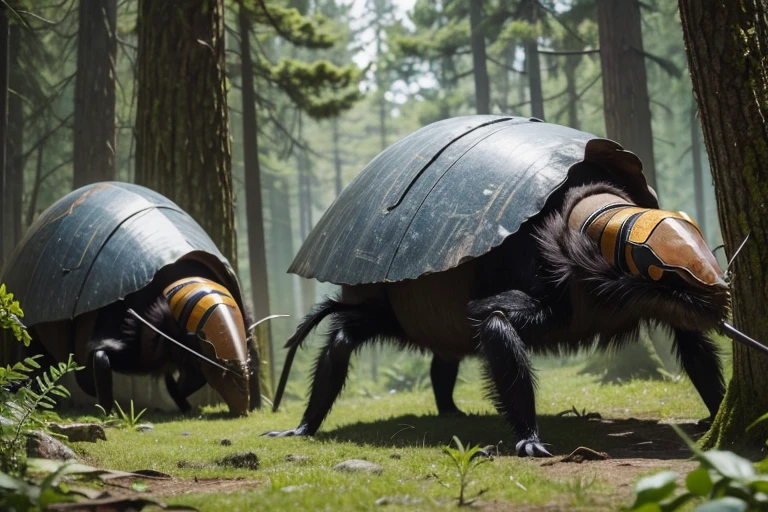 Palaeozoic Insects、In the ancient forest