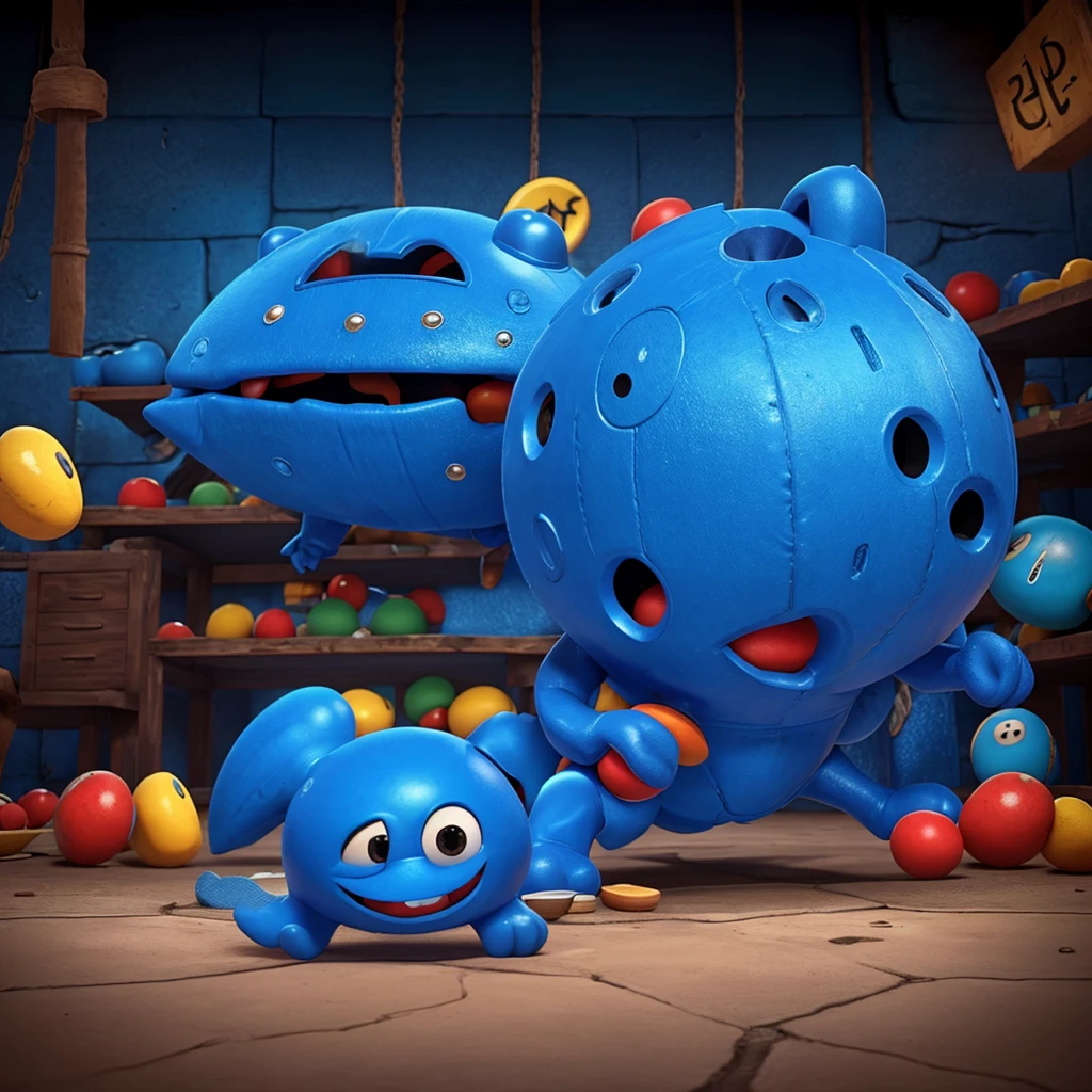 Bluezão vs Pac Man