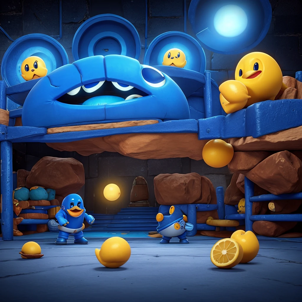 Bluezão vs Pac Man