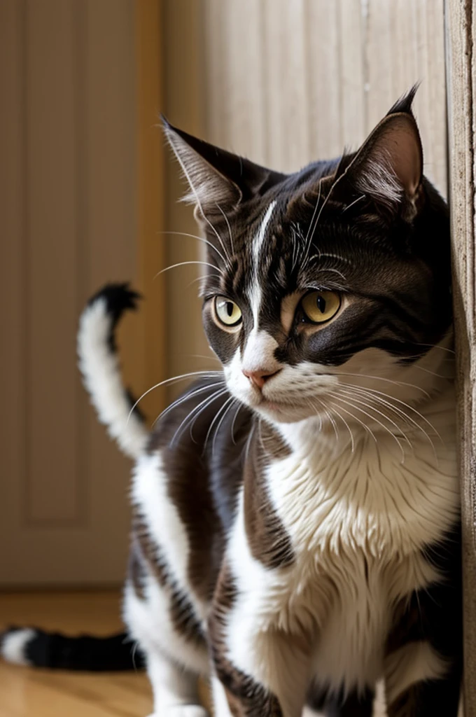 a cat crying