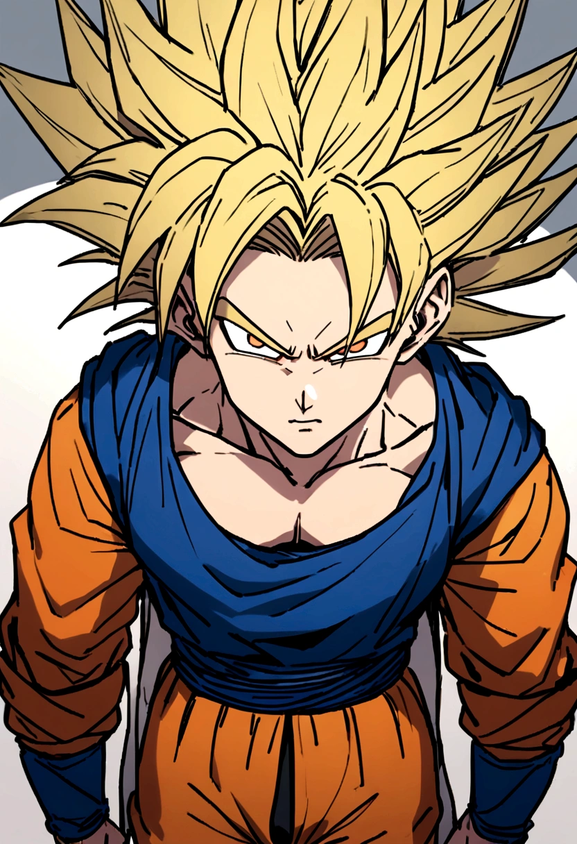 Make me like Super Saiyan Goku