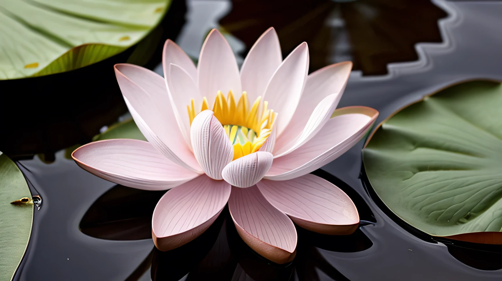 small lotus flower