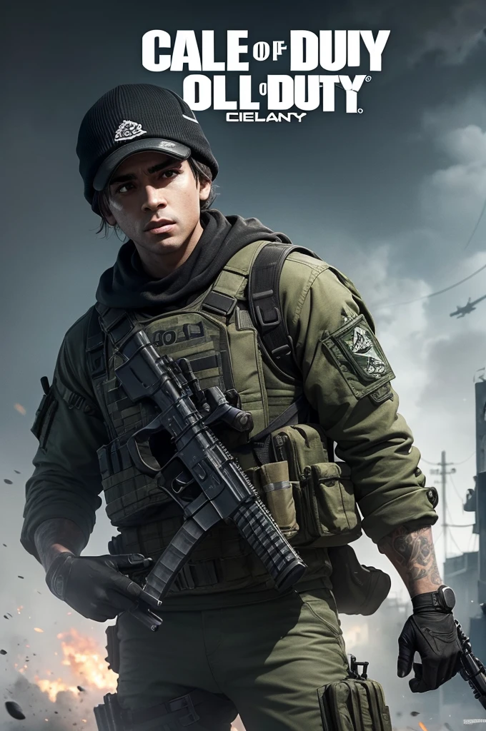 Crie ima thumbnail do jogo call of duty