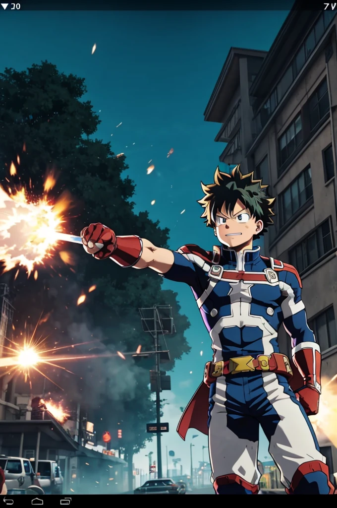 Screenshot of my hero academia