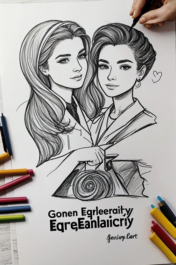 gender equality drawing