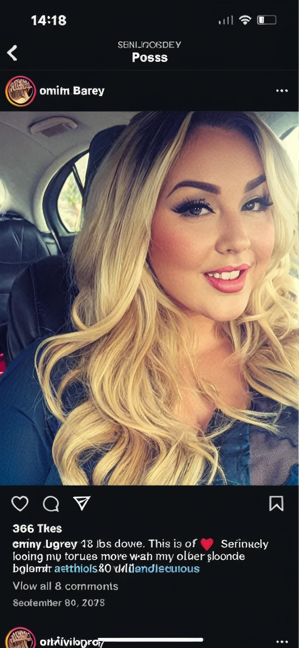 Pinup blonde bombshell seductive voluptuous 