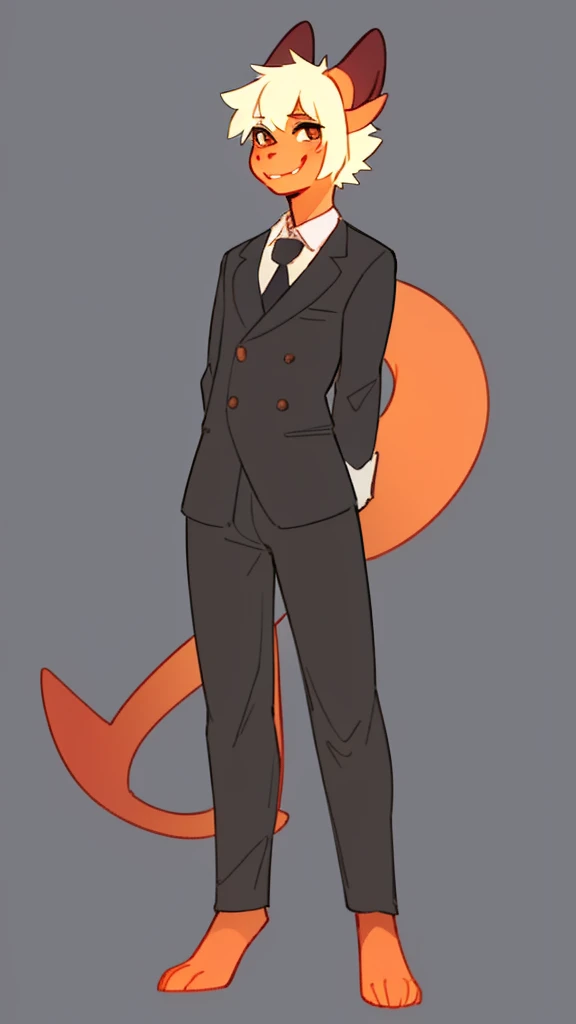By bebebebebe, by lostgoose, by goonie-san, solo, standing, boy, imp, cabra,sexy, hair, smiling, happy, full body