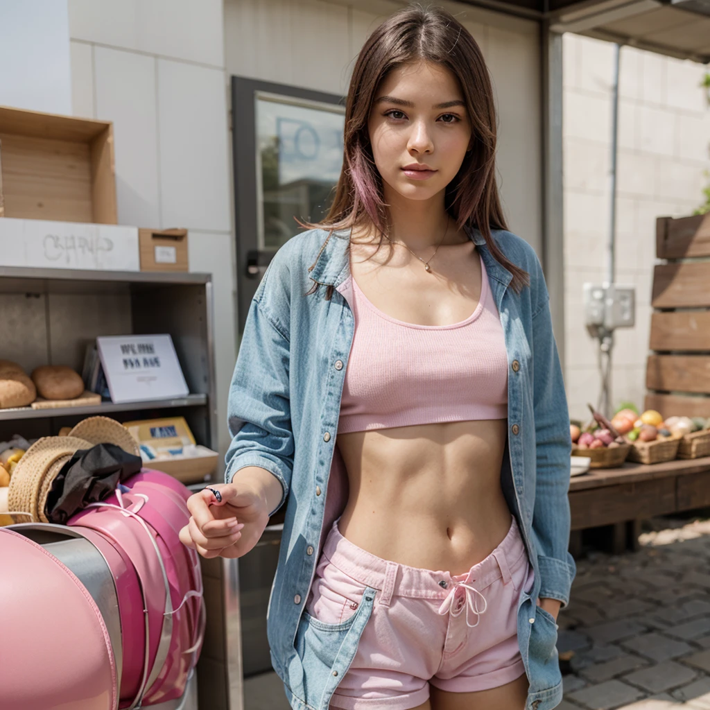 cool pink girl