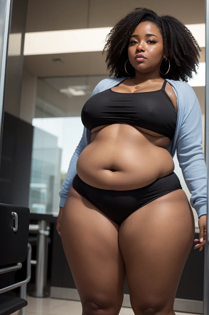 Fat black woman 