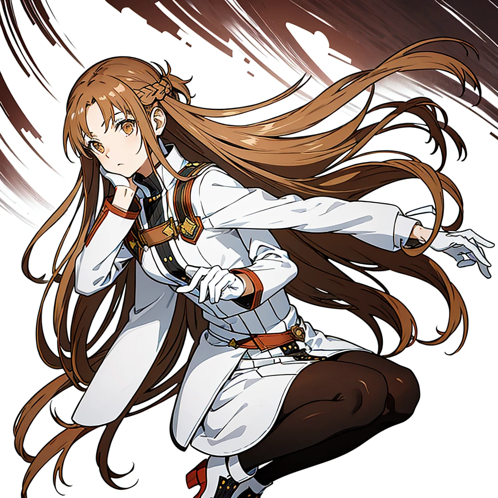 1girl, solo, long hair, brown hair, feathers, brown eyes, cross, traditional media, open mouth,<lora:sakura2:0.8>