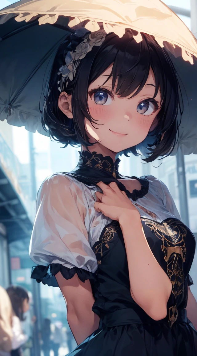 (((masterpiece))), (((Highest quality))), ((Very detailed)), ((Very detailedなイラスト)), ((Ultra-fine painting)), (16K Highest quality wallpaper:1.4), (Detailed and elaborate illustration style,:1.8) Detailed skin texture, High quality fabric, , (T-masterpiece), (Very detailedな顔:1.4), original, RAW Photos, Professional, Intricate details, Very detailed, Direct sunlight:1.6, ,(Cowboy Shot:1.9)、(Perfect Anatomy:1.4), (Extremely elaborate hands:1.2), (Very elaborate fingers:1.2), (Very elaborate fingers先:1.2),, (alone:1.6), (beautiful and adorable cat ears:1.6), (Intricate and delicate cat ears:1.4), (beautiful, Shiny white hair:1.6), (Very fine and delicate white hair:1.4),, (Very detailedな顔:1.4),(Light purple eyes:1.4),(smile:1.4),"What unfolds before my eyes、Born into one of the world's noble families.. She has an elegance and innocence that belies her age., But her splendor is in her noble Gothic Lolita fashion.. This is the work of a hyperrealist artist., Every detail of her is lovingly depicted..
Her outfit is a pure white and black dress., The essence of Gothic Lolita fashion. Realistic reproduction of the texture of velvet and silk, The unique sheen of the high-quality lace and ribbons sets her apart from her childhood., The dress is embroidered with roses all over., Everyone is emphasizing her innocence..
On her head, There is a black bonnet, The outline is studded with small pearls.. The elegant ornamentation beautifully frames her face.. We are doing it then.
In her hand she holds a small black parasol, The details are decorated with lace and ribbons.. Her elegant accent is portrayed along with her innocence..
Their innocent eyes captivate all who see them., They can see people at first glance.々It has the power to capture the hearts of.
Her Presence, A gorgeous yet delicate presence, It has a magical power that captivates all who see it.. All are highly polished、Highest qualityの画像を再現します。. Pure charm comes to the fore. これは私たちがこれまでに作った最高のmasterpieceです, And its beauty and individuality will never be surpassed.."
