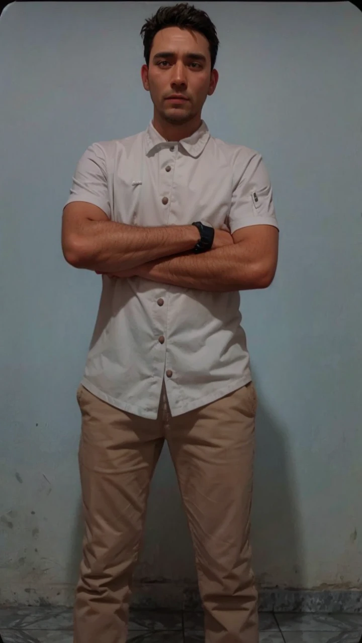 A chef in the Pixar model